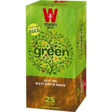 Зеленый чай с корицей и медом Wissotzky Green tea cinnamon and honey Wissotzky 25 пак*1.5 гр